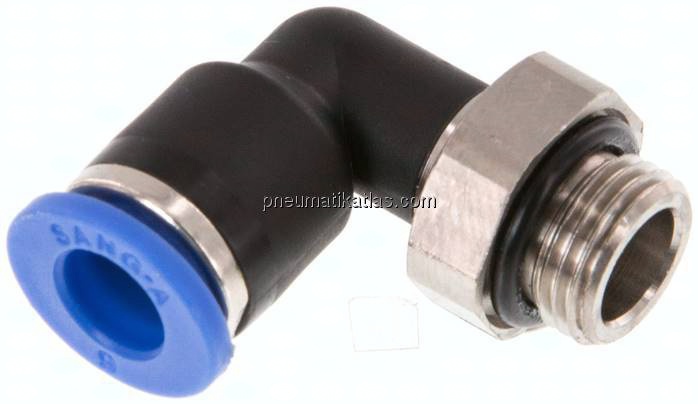 Winkel-Steckanschluss G 1/8"-6mm, IQS-Standard