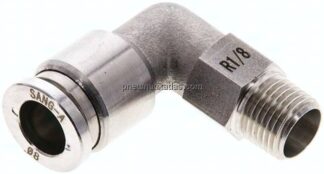 Winkel-Steckanschluss R 1/8"-8mm, IQS-ES LE/IQS-PVDF