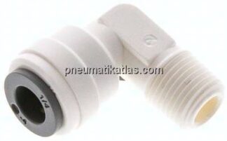 Winkel-Steckanschluss NPT 1/8"-1/4" (6,35 mm), IQS-LE (EPDM-Dichtung)
