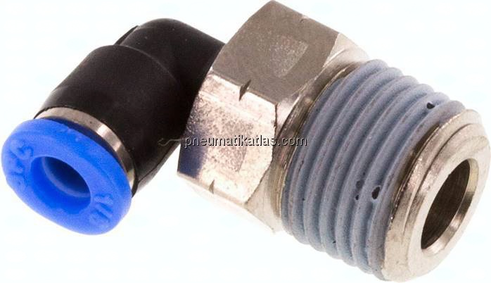 Winkel-Steckanschluss NPT 1/8"-1/8" (3,17 mm), IQS-Inch