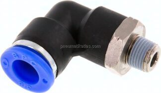 Winkel-Steckanschluss NPT 1/8"-3/8" (9,52 mm), IQS-Inch