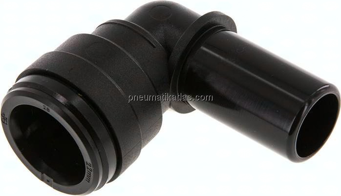 Winkel-Steckanschluss mit 22mm Stecknippel, IQS-Big