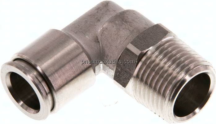Winkel-Steckanschluss, pos. R 3/8"-10mm, IQS-Edelstahl