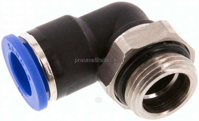 Winkel-Steckanschluss G 3/8"-10mm, IQS-Standard