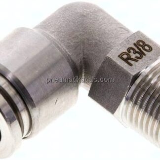 Winkel-Steckanschluss R 3/8"-12mm, IQS-ES LE/IQS-PVDF
