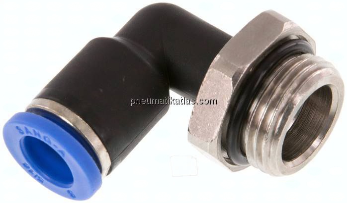 Winkel-Steckanschluss G 3/8"-8mm, IQS-Standard