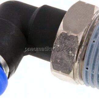 Winkel-Steckanschluss NPT 3/8"-1/4" (6,35 mm), IQS-Inch
