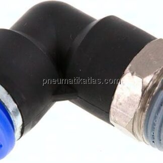 Winkel-Steckanschluss NPT 3/8"-3/8" (9,52 mm), IQS-Inch