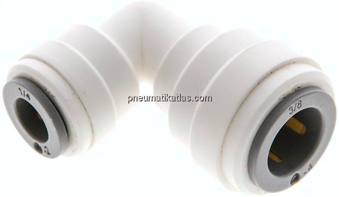 Winkel-Steckanschluss 3/8" (9,52 mm)-1/4" (6,35 mm), IQS-LE (EPDM-Dichtung)