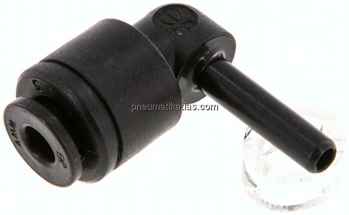 Winkel-Steckanschluss 4mm Stecknippel, IQS-FDA