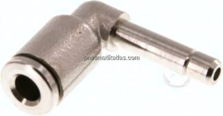 Winkel-Steckanschluss 4mm Stecknippel, 4mm Schlauch