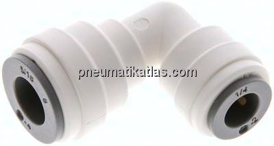 Winkel-Steckanschluss 5/16" (7,94 mm)-1/4" (6,35 mm), IQS-LE (EPDM-Dichtung)