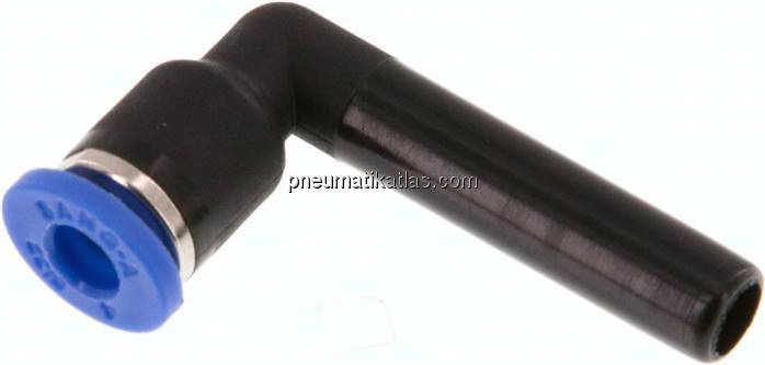 Winkel-Steckanschluss 6mm Stecknippel, 4mm Schlauch