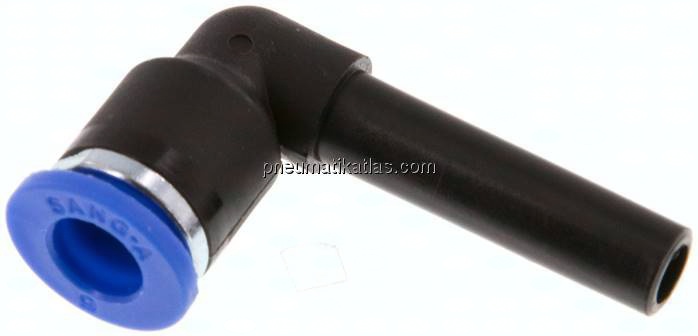 Winkel-Steckanschluss 6mm Stecknippel, 6mm Schlauch
