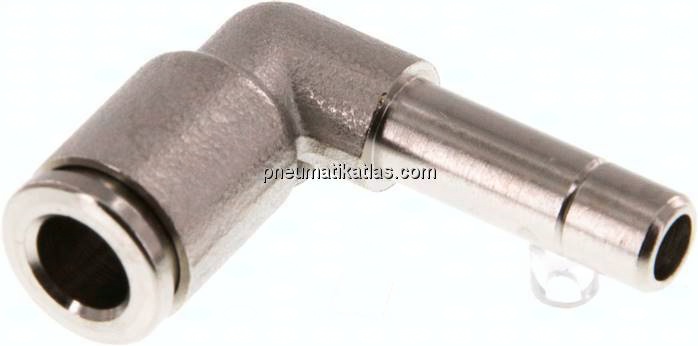 Winkel-Steckanschluss 6mm Stecknippel, 6mm Schlauch