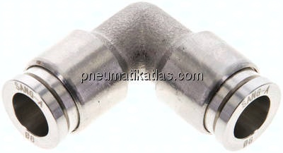 Winkel-Steckanschluss 8mm, IQS-ES LE/PVDF