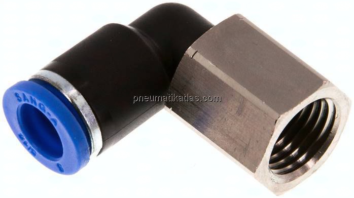 Winkel-Steckanschluss, Inneng. G 1/4"-8mm, IQS-Standard