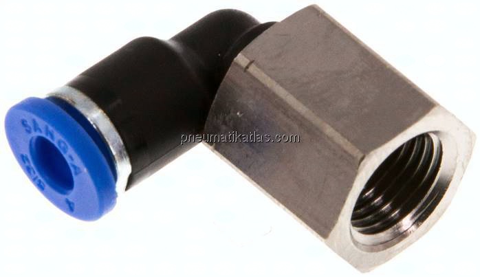Winkel-Steckanschluss, Inneng. G 1/8"-4mm, IQS-Standard