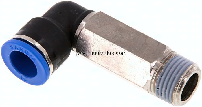 Winkel-Steckanschluss, lang R 1/2"-14mm, IQS-Standard