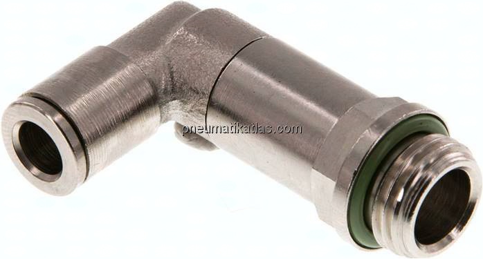 Winkel-Steckanschluss, lang G 1/4"-6mm, IQS-MSV (Hochtemperatur)