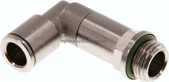 Winkel-Steckanschluss, lang G 1/4"-8mm, IQS-MSV (Hochtemperatur)