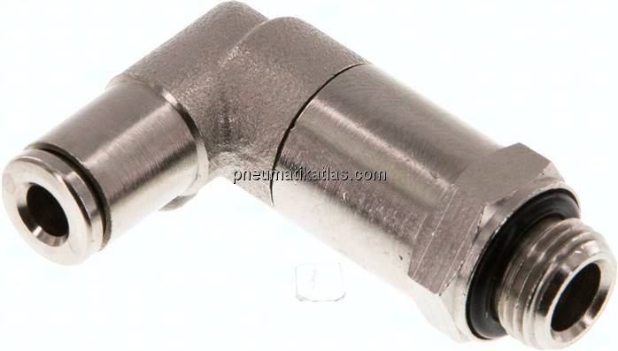 Winkel-Steckanschluss, lang G 1/8"-4mm, IQS-MSV (Standard)