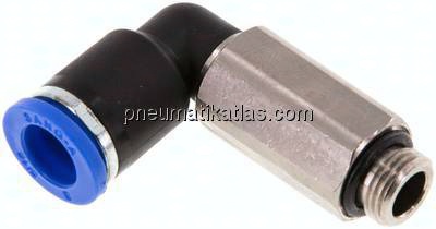 Winkel-Steckanschluss, lang G 1/8"-8mm, IQS-Standard