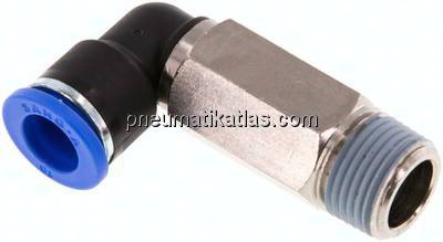 Winkel-Steckanschluss, lang R 3/8"-10mm, IQS-Standard