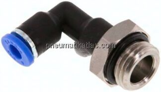 Winkel-Steckanschluss, lang G 1/4"-4mm, IQS-Standard