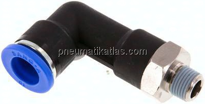 Winkel-Steckanschluss, lang R 1/8"-10mm, IQS-Standard
