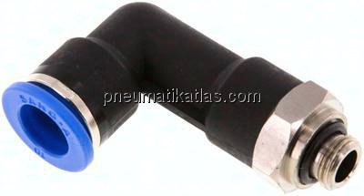 Winkel-Steckanschluss, lang G 1/8"-10mm, IQS-Standard