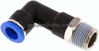 Winkel-Steckanschluss, lang R 3/8"-10mm, IQS-Standard