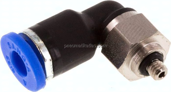 Winkel-Steckanschluss M 3-4mm, IQS-Standard