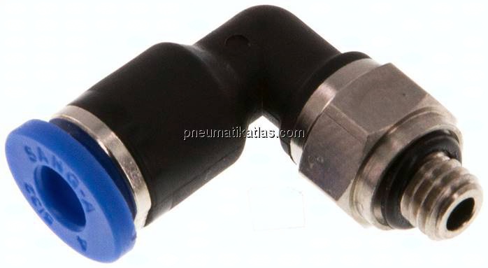 Winkel-Steckanschluss M 5-4mm, IQS-Standard