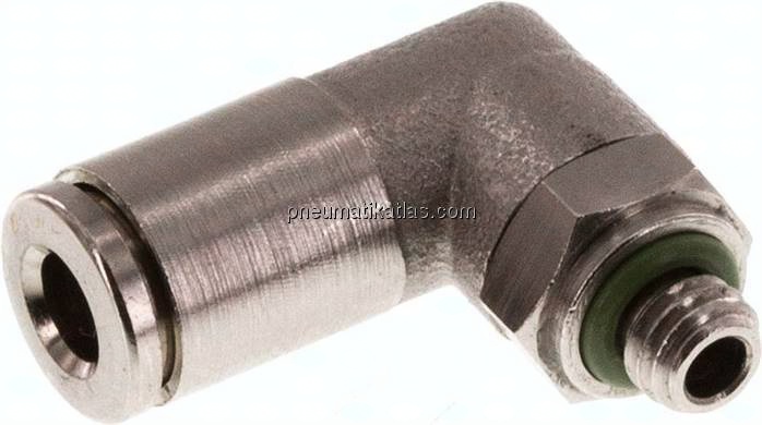 Winkel-Steckanschluss M 5-4mm, IQS-MSV (Hochtemperatur)