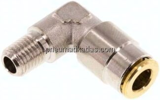 Hochdruck-L-Steckverschraub. M 8x1 (konisch)-6mm (fix)