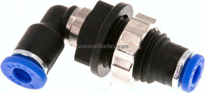 Winkel-Schott-Steckanschluss 4mm, IQS-Standard
