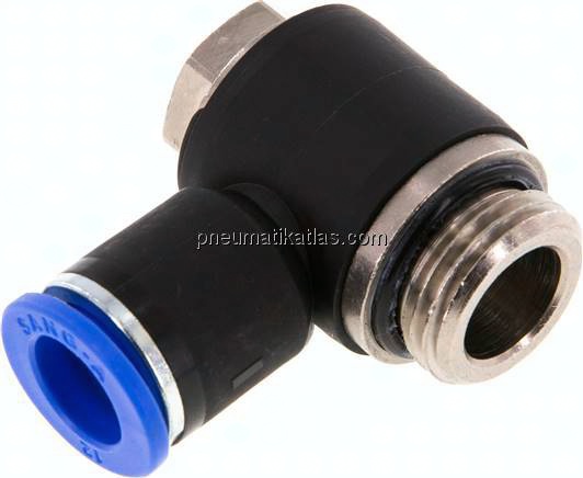 Winkel-Steckanschluss G 1/2"-12mm, IQS-Standard