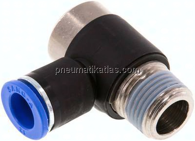 Winkel-Steckanschluss, I-Skt. R 1/2"-12mm, IQS-Standard