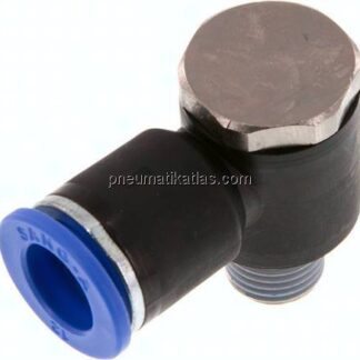 Winkel-Steckanschluss R 1/4"-12mm, IQS-Standard