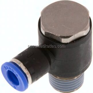 Winkel-Steckanschluss R 1/4"-6mm, IQS-Standard