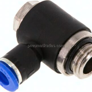 Winkel-Steckanschluss G 1/4"-6mm, IQS-Standard