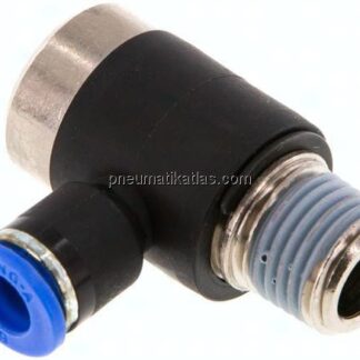 Winkel-Steckanschluss, I-Skt. R 1/4"-6mm, IQS-Standard