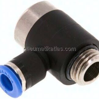 Winkel-Steckanschluss, I-Skt. G 1/4"-6mm, IQS-Standard