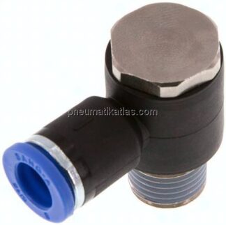 Winkel-Steckanschluss R 1/4"-8mm, IQS-Standard