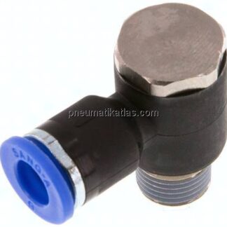 Winkel-Steckanschluss R 1/8"-6mm, IQS-Standard