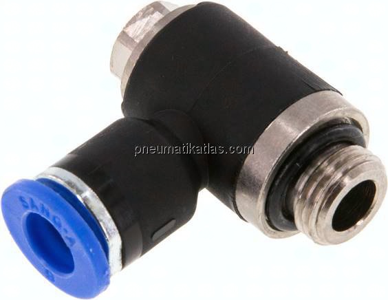 Winkel-Steckanschluss G 1/8"-6mm, IQS-Standard