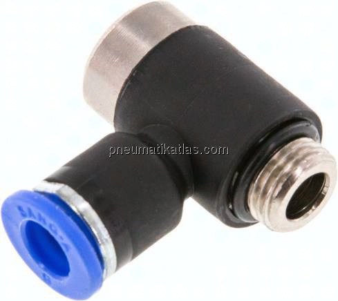 Winkel-Steckanschluss, I-Skt. G 1/8"-6mm, IQS-Standard