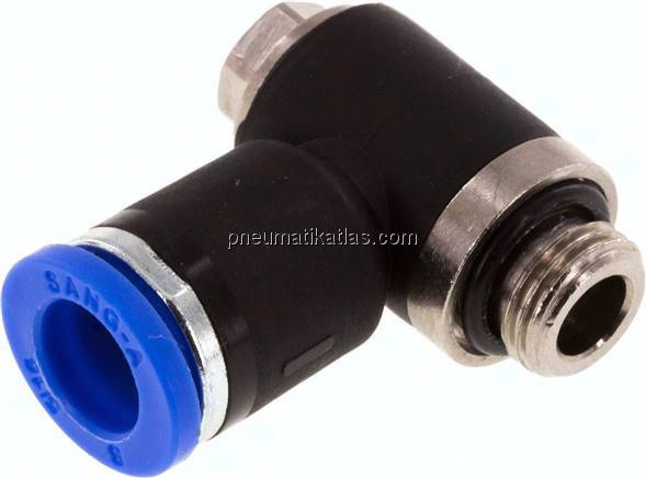 Winkel-Steckanschluss G 1/8"-8mm, IQS-Standard