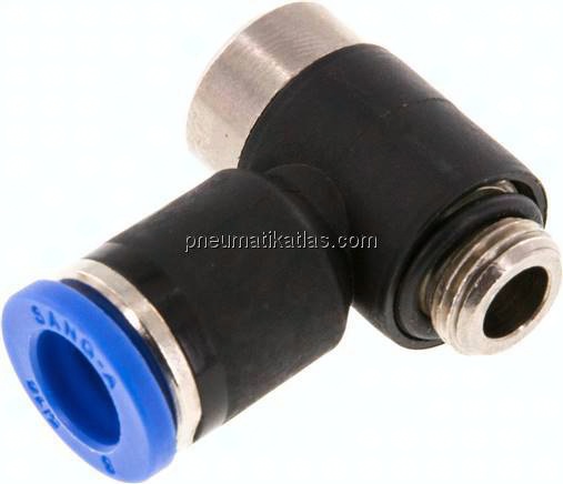 Winkel-Steckanschluss, I-Skt. G 1/8"-8mm, IQS-Standard
